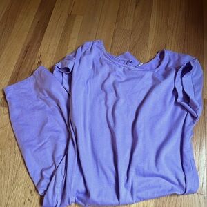 Lavender Casual Romper